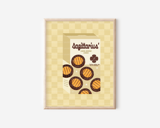 "Sagittarius Cookies" Print