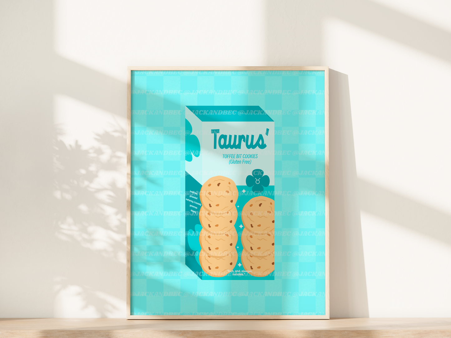 "Taurus Cookies" Print