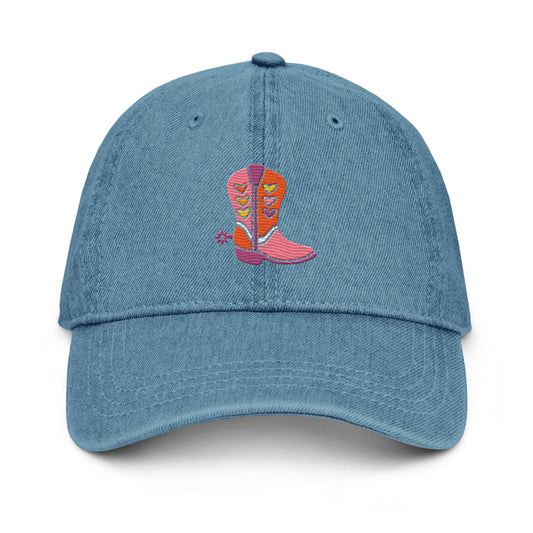 These Boots Denim Hat