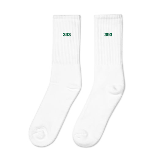 Angel Number Custom Embroidered Socks