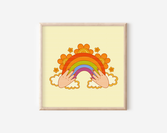 "Queer in ASL" Print