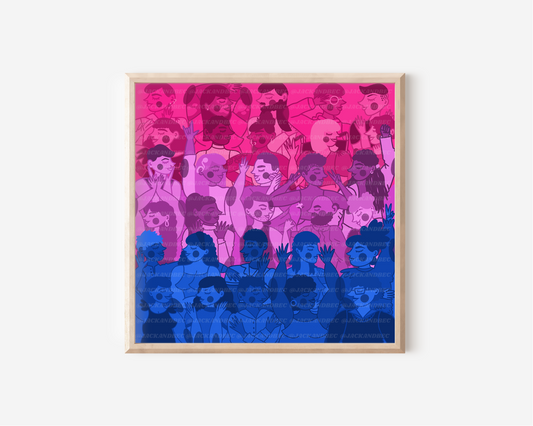 Bisexual Pride Print