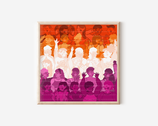 Lesbian Pride Print