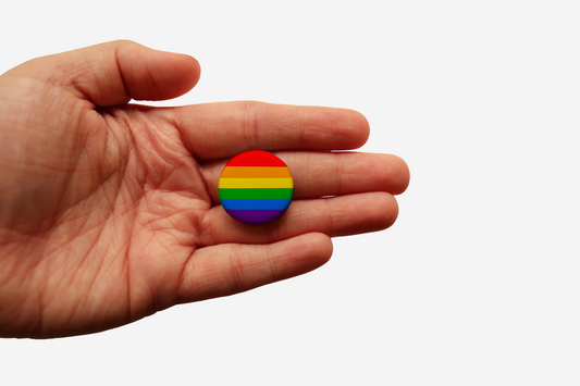 Pride Flag Button