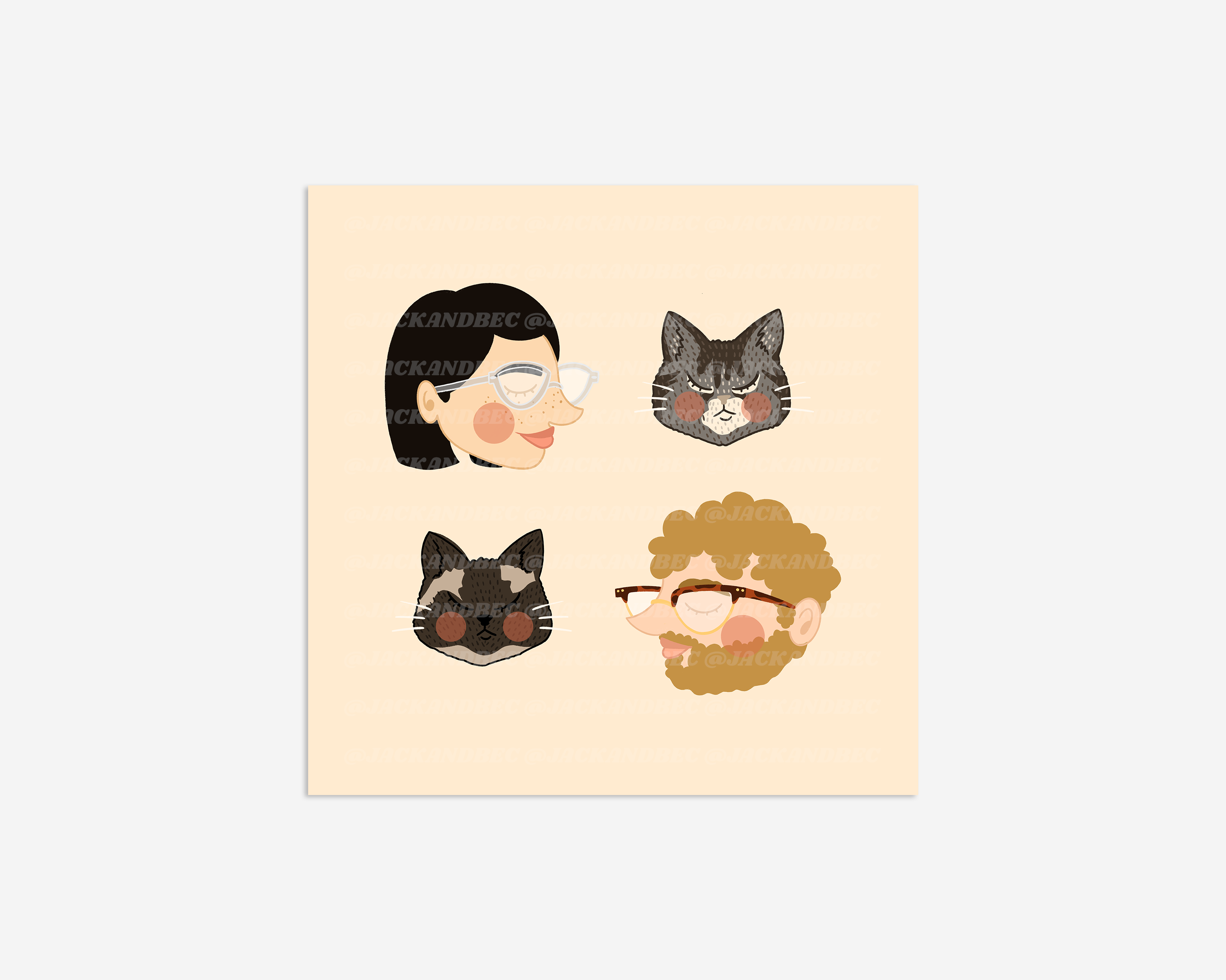 Portrait File Digital Portrait File for Personal Use – Jack and Bec